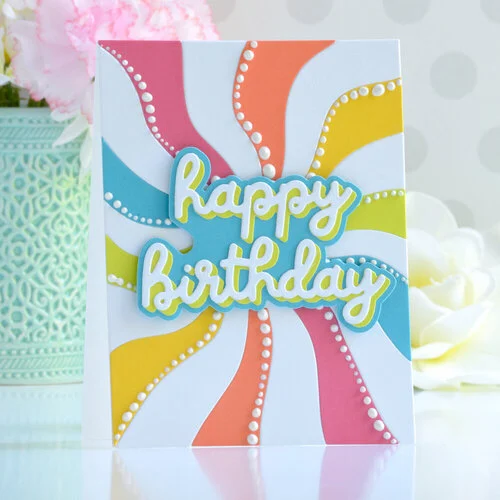 Scrapbook.com - Decorative Die Set - Celebration Sentiments 7 Scrapbook.com - Decorative Die Set - Celebration Sentiments