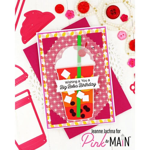 Pink and Main - Dies - Cool Drink To Go 4 Pink and Main - Dies - Cool Drink To Go