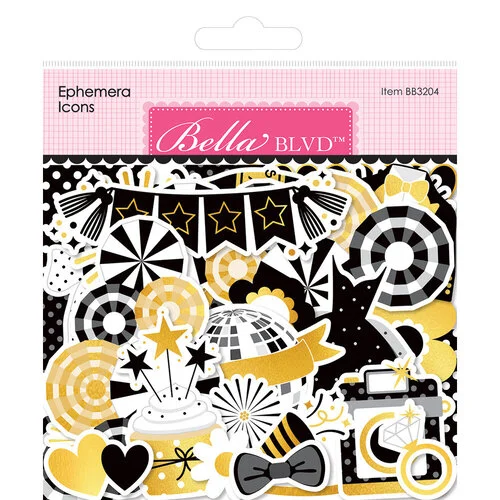 Bella Blvd - Let's Celebrate! Collection - Ephemera - Icons