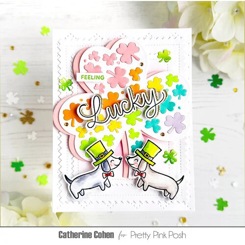 Pretty Pink Posh - Dies - Decorative Shamrock