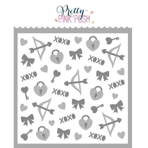 Pretty Pink Posh - Layering Stencils - Cupid Items