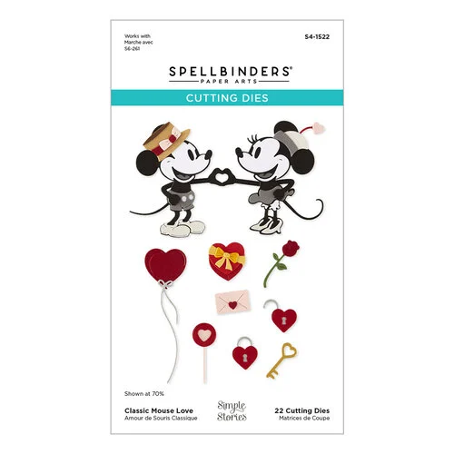 Spellbinders - Classic Mouse Love Collection - Etched Dies - Classic Mouse Love 1 Spellbinders - Classic Mouse Love Collection - Etched Dies - Classic Mouse Love