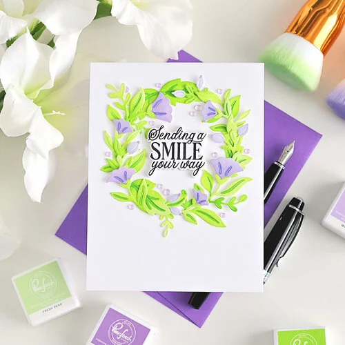 Pinkfresh Studio - Artful Foundations Collection - Dies - Wild Meadow Wreath 4 Pinkfresh Studio - Artful Foundations Collection - Dies - Wild Meadow Wreath