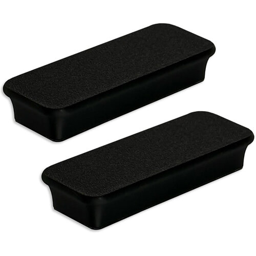 Glassboard Studio - MegaBar Neodymium Magnet - Jet Black - 2pk