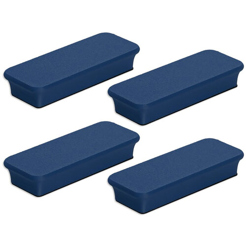 Glassboard Studio - MegaBar Neodymium Magnet - Navy Blue - 4pk