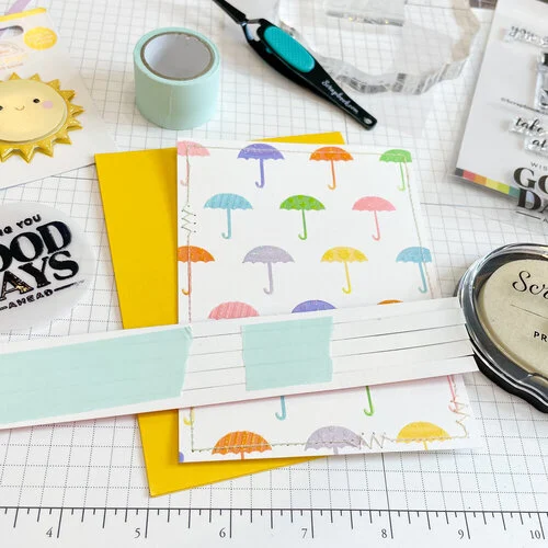 Scrapbook.com - Mint Tape - Low Tack and Repositionable - 1 Inch Roll