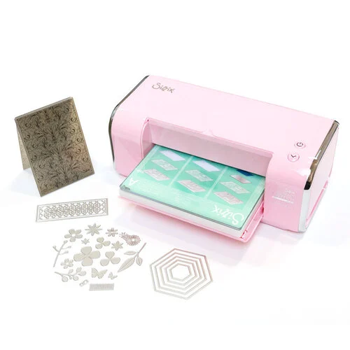 Sizzix - Big Shot Switch Plus Machine - Starter Kit - Cherry Blossom 1 Sizzix - Big Shot Switch Plus Machine - Starter Kit - Cherry Blossom