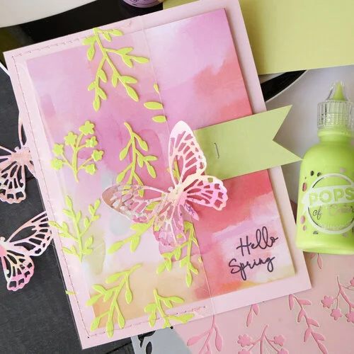 Scrapbook.com - Pops of Color - Gloss - Summer Bundle - 1oz - with ColorCase Storage - Kit