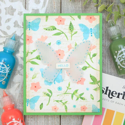 Scrapbook.com - Pops of Color - Gloss - Summer Bundle - 1oz - with ColorCase Storage - Kit