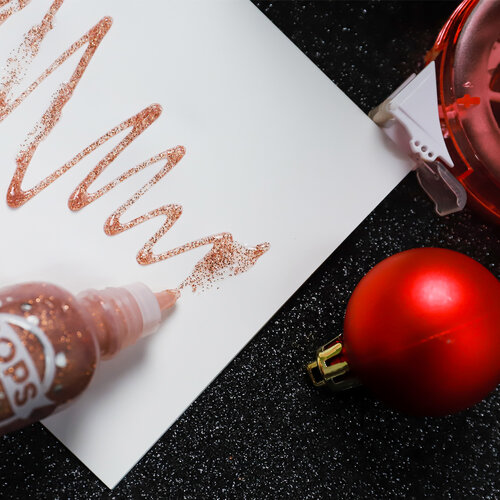 Scrapbook.com - Pops of Color - Glitter - Copper - 1oz 3 Scrapbook.com - Pops of Color - Glitter - Copper - 1oz