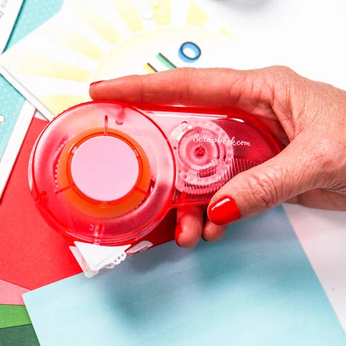 Scrapbook.com - Deluxe Adhesive Roller - Permanent Tape Runner- 98 Feet