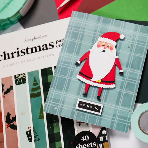 Scrapbook.com - Christmas - Patterned Cardstock Paper Pad - Double Sided - 6x8 - 40 Sheets 5 Scrapbook.com - Christmas - Patterned Cardstock Paper Pad - Double Sided - 6x8 - 40 Sheets