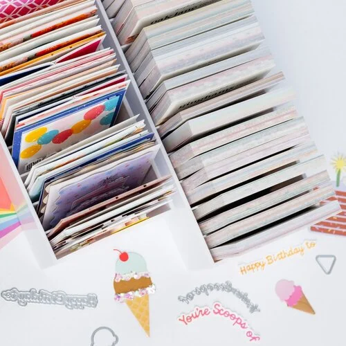 Scrapbook.com - Ink Pad Storage - White 10 Scrapbook.com - Ink Pad Storage - White