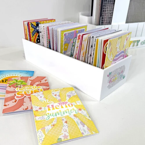 Scrapbook.com - Ink Pad Storage - White 15 Scrapbook.com - Ink Pad Storage - White