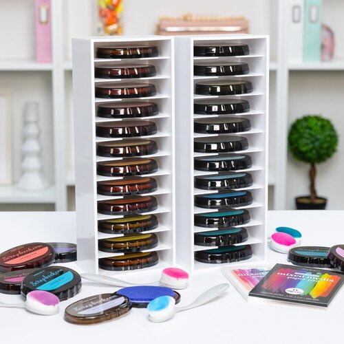 Scrapbook.com - Ink Pad Storage - White 2 Scrapbook.com - Ink Pad Storage - White