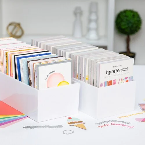 Scrapbook.com - Ink Pad Storage - White 7 Scrapbook.com - Ink Pad Storage - White