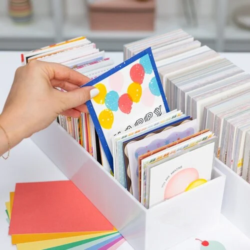 Scrapbook.com - Ink Pad Storage - White 8 Scrapbook.com - Ink Pad Storage - White