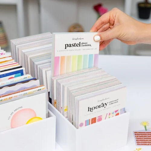 Scrapbook.com - Ink Pad Storage - White 9 Scrapbook.com - Ink Pad Storage - White