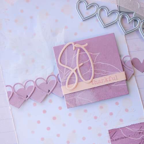 Scrapbook.com - Decorative Die Set - Uptown Alphabet - Upper and Lower