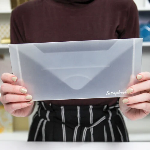 Scrapbook.com - Storage Envelopes - Plastic - 4.5 x 9.5 - Slimline - 5 Pack 4 Scrapbook.com - Storage Envelopes - Plastic - 4.5 x 9.5 - Slimline - 5 Pack