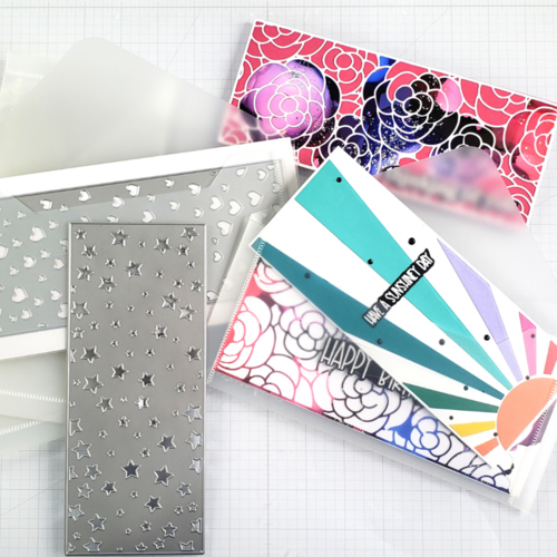 Scrapbook.com - Storage Envelopes - Plastic - 4.5 x 9.5 - Slimline - 5 Pack 8 Scrapbook.com - Storage Envelopes - Plastic - 4.5 x 9.5 - Slimline - 5 Pack