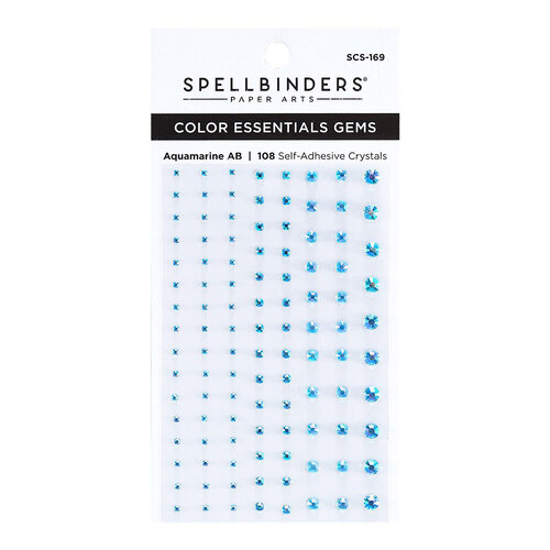 Spellbinders - Color Essentials Gems - Aquamarine AB 1 Spellbinders - Color Essentials Gems - Aquamarine AB