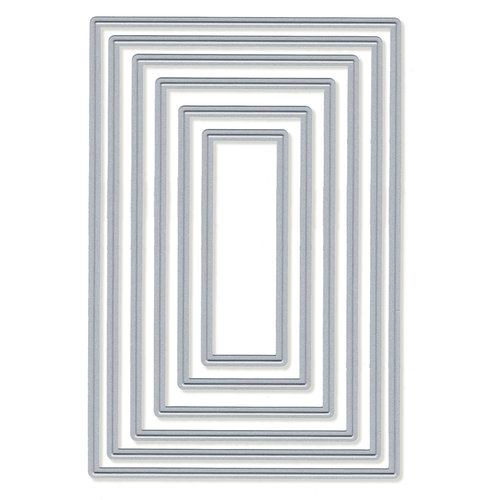 Scrapbook.com - Decorative Die Set - Nested Rectangles 4 Scrapbook.com - Decorative Die Set - Nested Rectangles