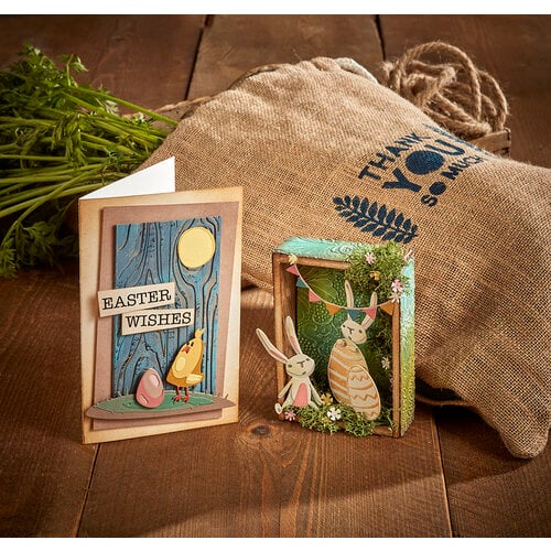 Sizzix - Tim Holtz - Thinlits Dies - Bunny Games