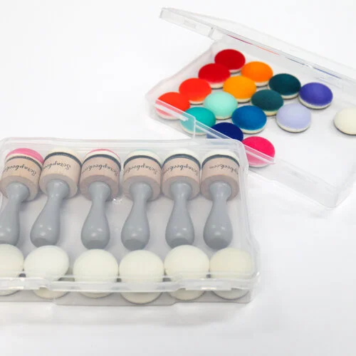 Scrapbook.com - (3) Domed Foam Replacement Applicators 10-Packs for use with Ink Blending Tool 11 Scrapbook.com - (3) Domed Foam Replacement Applicators 10-Packs for use with Ink Blending Tool