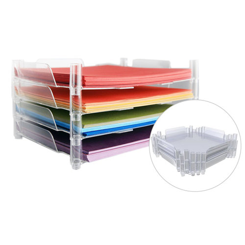 We R Makers - Stackable Paper Trays - 4 pack 1 We R Makers - Stackable Paper Trays - 4 pack