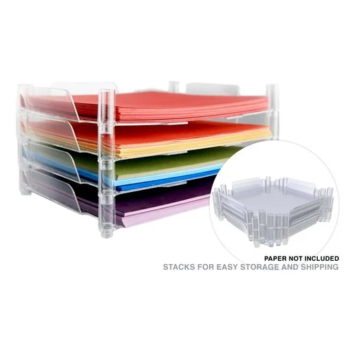 We R Makers - Stackable Paper Trays - 4 pack 2 We R Makers - Stackable Paper Trays - 4 pack