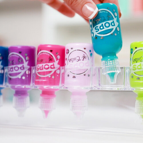 Scrapbook.com - Pops of Color - Gloss - Raspberry Kiss - 1oz