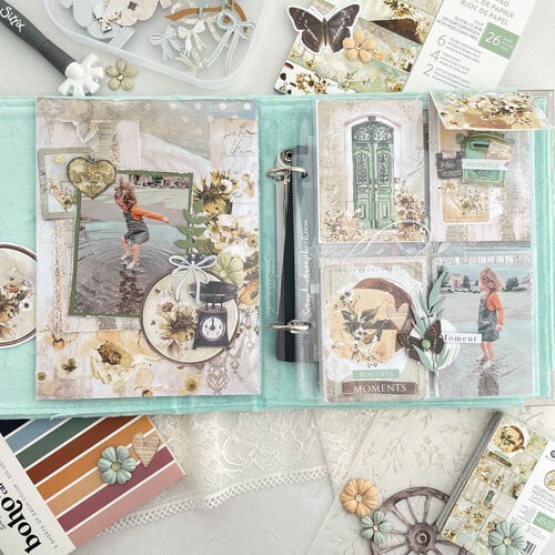 Scrapbook.com - 6x8 Two Ring Album - Plush - Mint 10 Scrapbook.com - 6x8 Two Ring Album - Plush - Mint