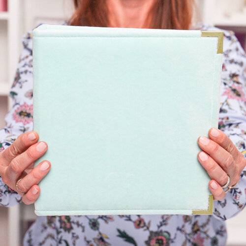 Scrapbook.com - 6x8 Two Ring Album - Plush - Mint 2 Scrapbook.com - 6x8 Two Ring Album - Plush - Mint