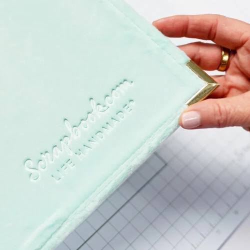 Scrapbook.com - 6x8 Two Ring Album - Plush - Mint 3 Scrapbook.com - 6x8 Two Ring Album - Plush - Mint