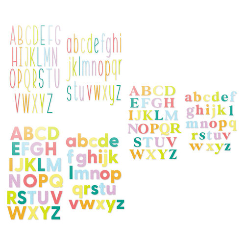 Scrapbook.com - Decorative Die Set - Alphabet Sets - Mega Bundle 1 Scrapbook.com - Decorative Die Set - Alphabet Sets - Mega Bundle