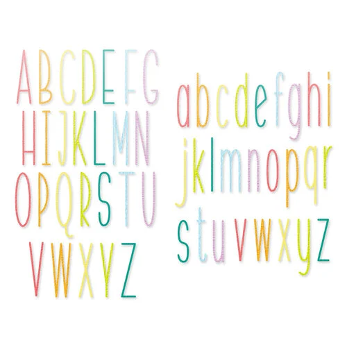 Scrapbook.com - Decorative Die Set - Alphabet Sets - Mega Bundle 2 Scrapbook.com - Decorative Die Set - Alphabet Sets - Mega Bundle