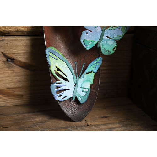 Sizzix - Tim Holtz - Thinlits Dies - Brushstroke Butterflies