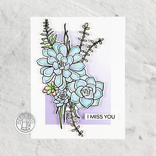Hero Arts - Die and Clear Photopolymer Stamp Set - Message Strips 2 Hero Arts - Die and Clear Photopolymer Stamp Set - Message Strips
