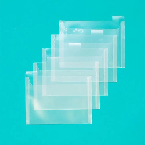 Totally Tiffany - 5 x 7 Tabbed Divider Pockets