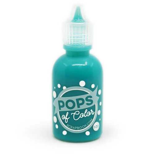 Scrapbook.com - Pops of Color - Gloss - Fiesta Bundle - 1oz - 6 pack