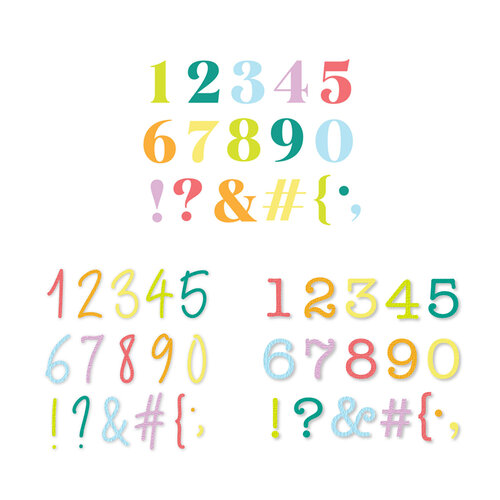 Scrapbook.com - Decorative Die Set - Numbers Set - Mega Bundle 1 1 Scrapbook.com - Decorative Die Set - Numbers Set - Mega Bundle 1