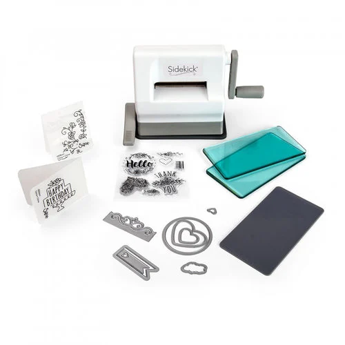 Sizzix - Sidekick - Starter Kit - White and Gray 1 Sizzix - Sidekick - Starter Kit - White and Gray