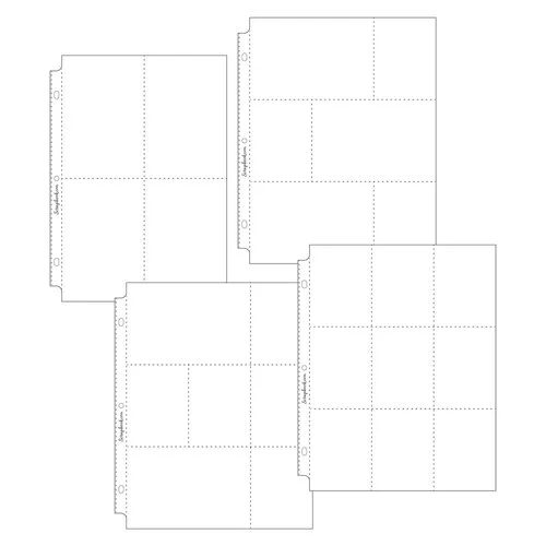 Scrapbook.com - 9x12 Page Protectors - Pocket Variety 1 - 40 Pack 1 Scrapbook.com - 9x12 Page Protectors - Pocket Variety 1 - 40 Pack