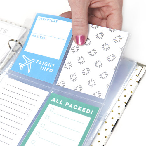 Scrapbook.com - 6x8 Page Protectors - Four 3x4 - 10 Pack