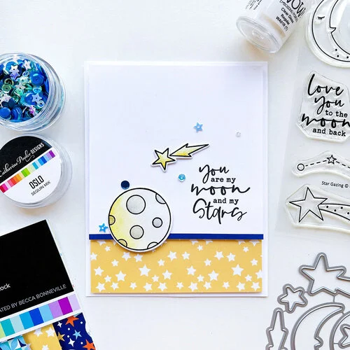 Catherine Pooler Designs - Under The Stars Collection - Sequin Mix - Oslo
