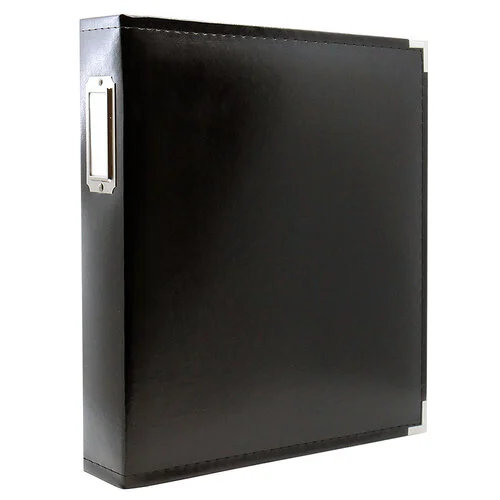 Scrapbook.com - 9x12 Three Ring Album - Black 1 Scrapbook.com - 9x12 Three Ring Album - Black