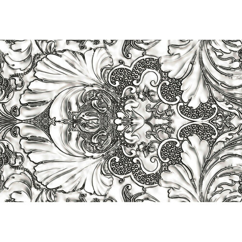 Sizzix - Tim Holtz - 3D Texture Fades - Embossing Folder - Damask 3 Sizzix - Tim Holtz - 3D Texture Fades - Embossing Folder - Damask