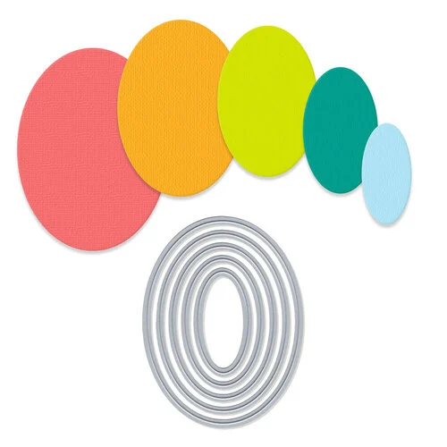Spellbinders - Platinum 6 Die Cutting Machine - Nested Ovals Bundle 5 Spellbinders - Platinum 6 Die Cutting Machine - Nested Ovals Bundle