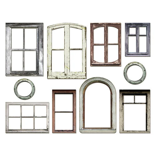 Idea-ology - Tim Holtz - Baseboards - Window Frames 2 Idea-ology - Tim Holtz - Baseboards - Window Frames